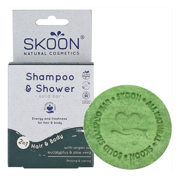 Skoon Solid Bar - Shampoo & Shower 2in1 90g