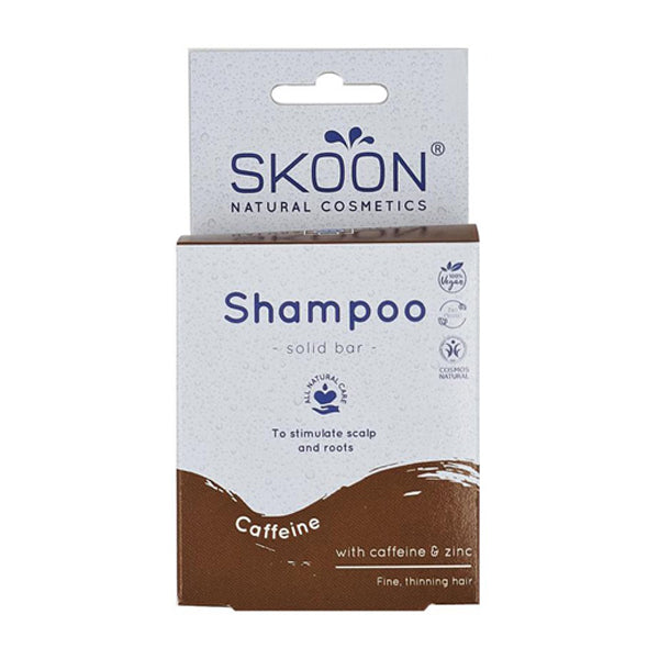 Natuurlijke shampoo bar met cafeïne voor haargroei