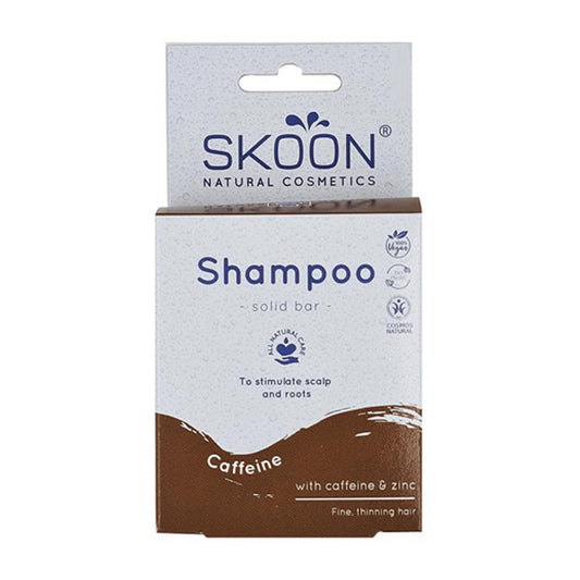 Natuurlijke shampoo bar met cafeïne voor haargroei