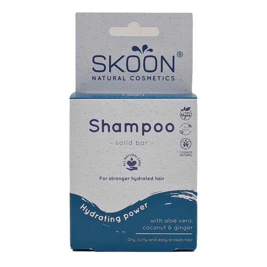 Hydraterende shampoo bar met kokosolie, aloë vera en gember