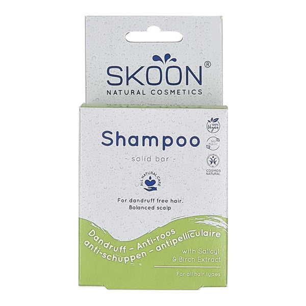 Natuurlijke anti-roos shampoo bar met shea butter en berkenextract