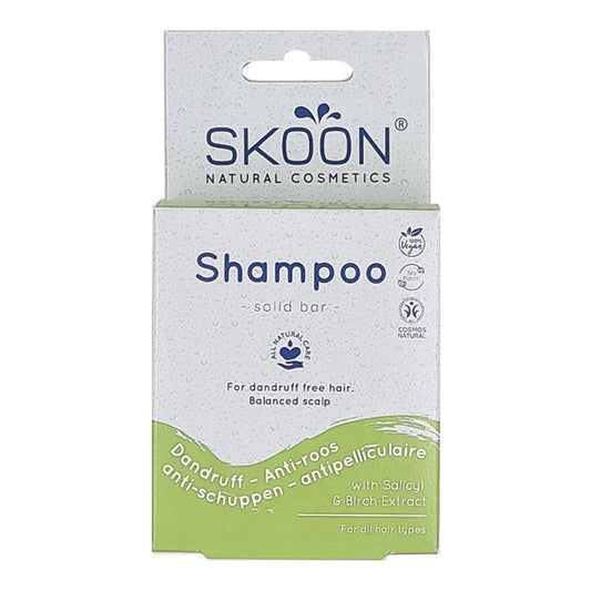 Natuurlijke anti-roos shampoo bar met shea butter en berkenextract