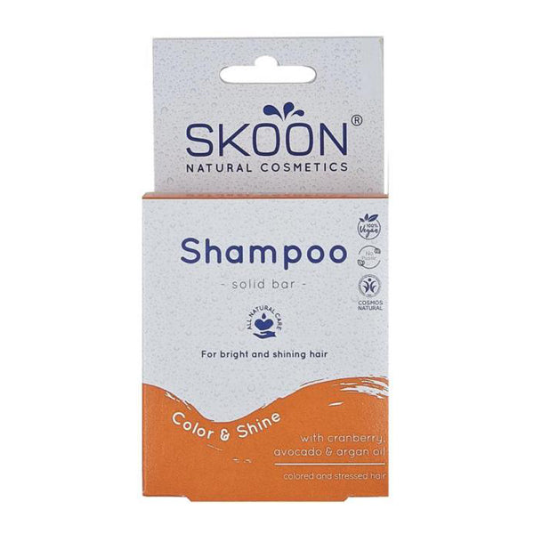 Natuurlijke shampoo bar voor gekleurd haar met avocado en cranberry